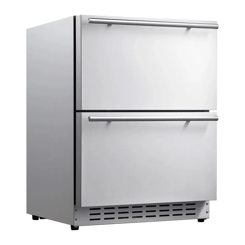Berfmann BUR113-DSS Tezgah Altı 2 Çekmeceli Buzdolabı, 113 L, 60.5x62x82.5 cm