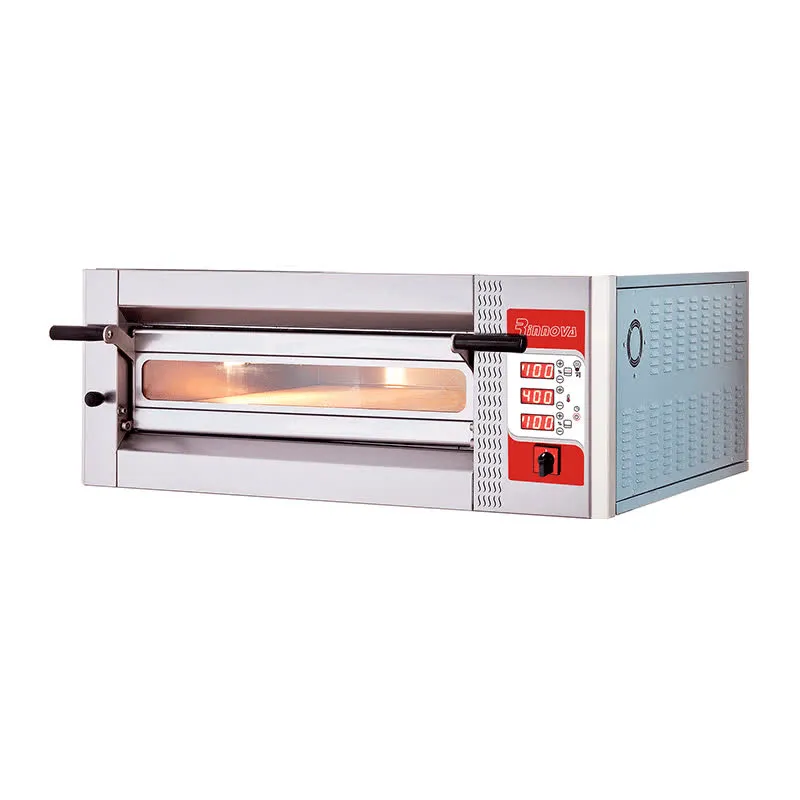 Rinnova 30 cm x 6 Pizza Kapasiteli Elektronik Kontrollü Derin Model Pizza Fırını, Elektrikli
