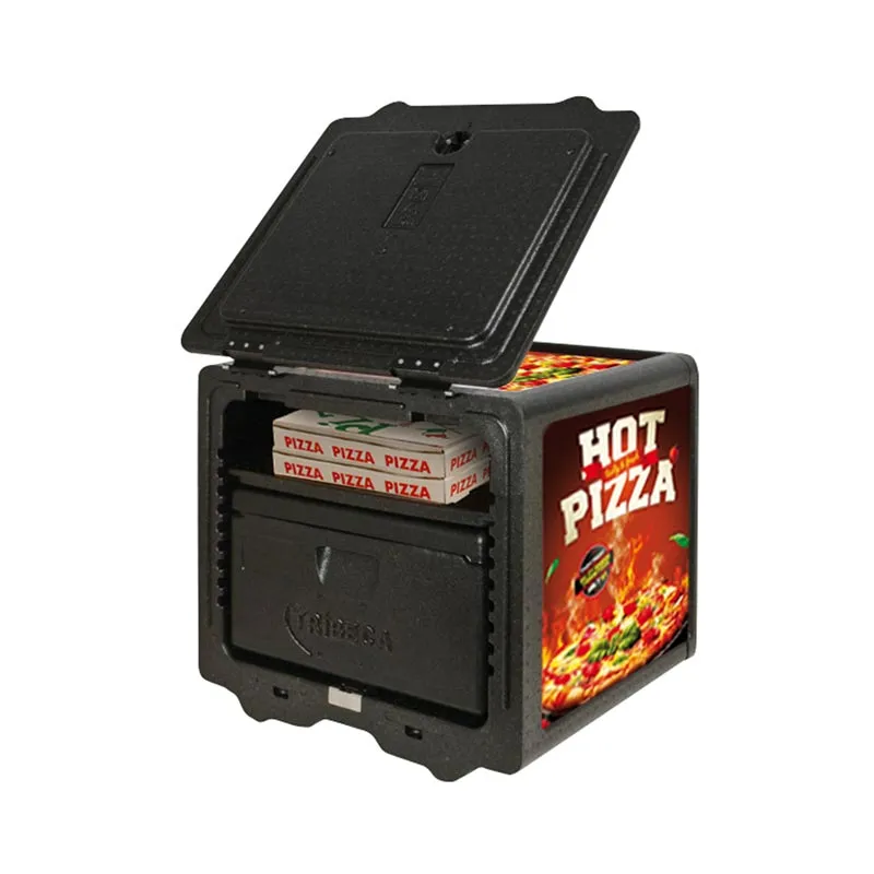 Tribeca EPP-MBP Önden Yüklemeli Motor Arkası Thermobox, 100 L, Siyah