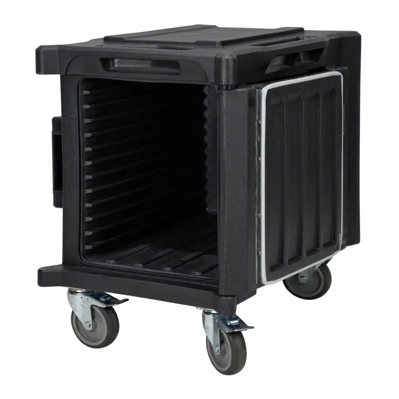 Tribeca TCB-600NW Önden Yüklemeli Tekerlekli Thermobox, 475x670x635 mm, Siyah