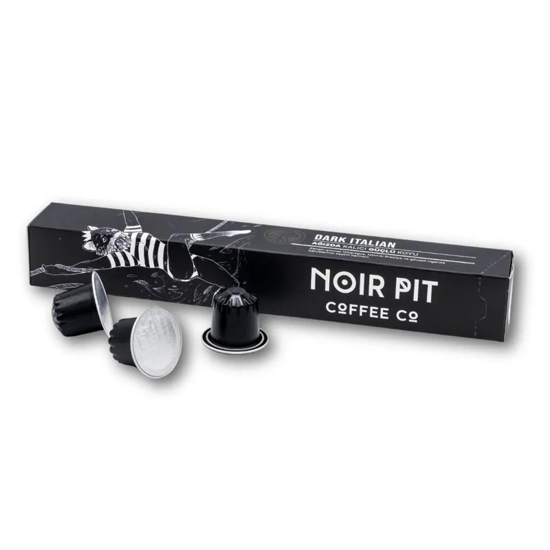 Noir Pit Dark Italian 10 Adet Kapsül Kahve