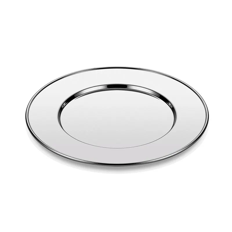 Altınbaşak Supla Çelik Servis Tabağı, 32 cm
