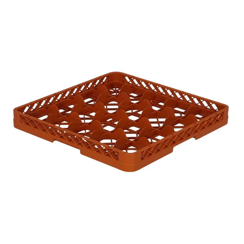 Tribeca Düz Bardak Basketi, 20 Bölmeli, 50x51x10 cm, Turuncu
