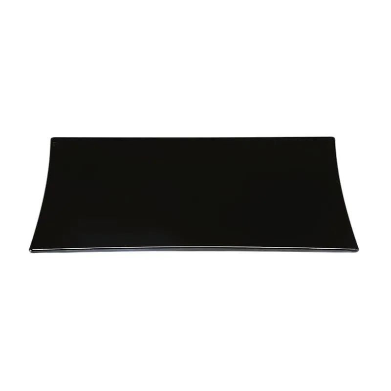Zicco ZCP-624 Polikarbon Teşhir Tabağı, 30x30 cm, Siyah