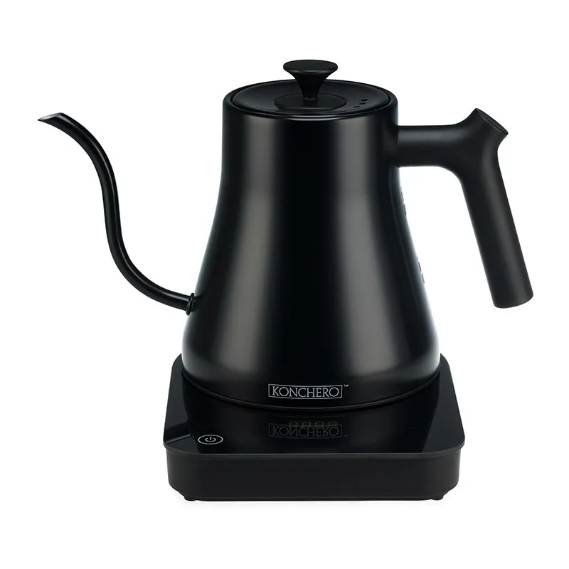 Konchero AS-21267A Isı Ayarlı Kettle, 1 L, Elektrikli, Siyah
