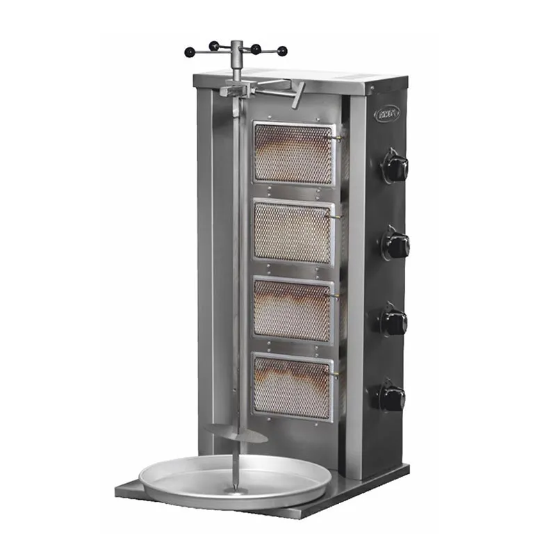 Pimak Ekonomik Döner Makinesi, 4 Radyanlı, LPG'li