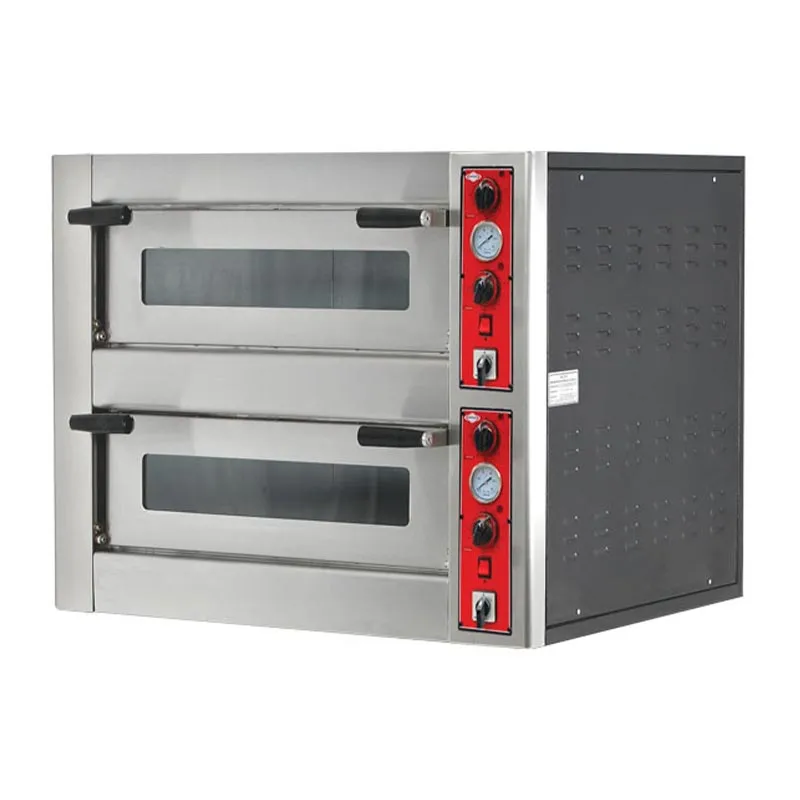 Empero EMP.5.5 30 cm x 4+4 Pizza Kapasiteli Çift Katlı Pizza Fırını, Elektrikli