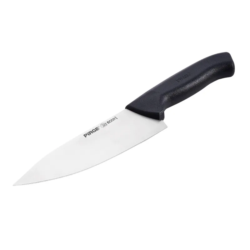 Pirge 38159 Ecco Şef Bıçağı, 16 cm, Siyah