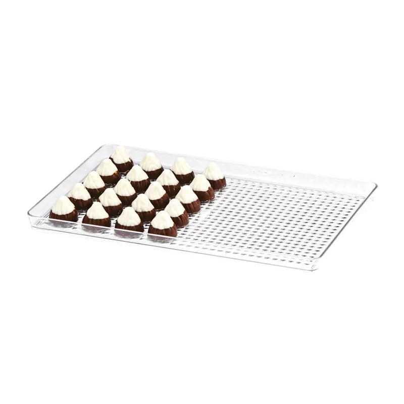 Zicco ZCP-462 Polikarbon Çikolata Teşhir Tepsisi, 20x30 cm