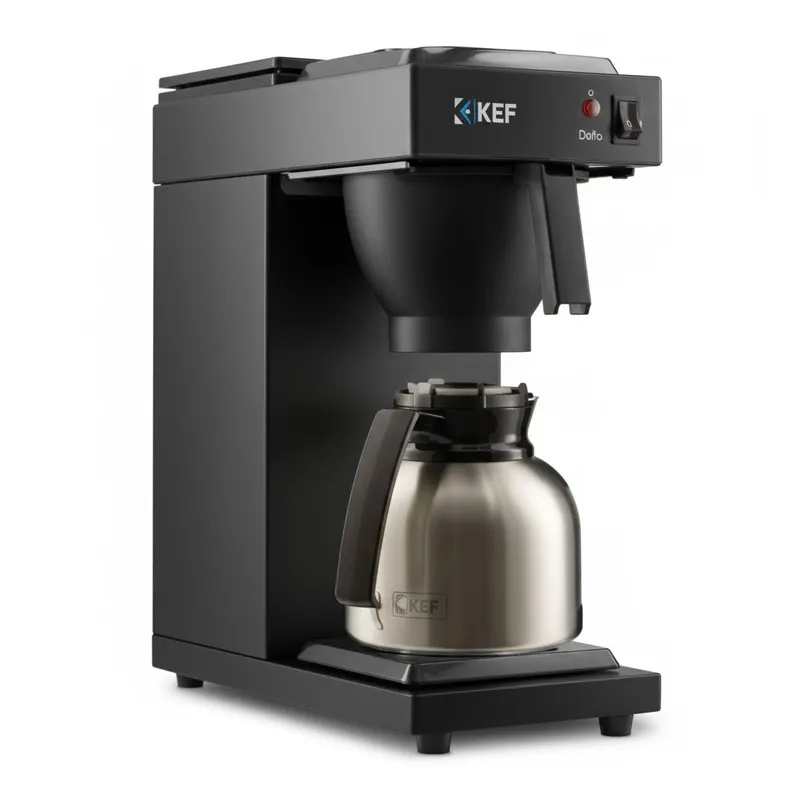 KEF Filtro FLT120-T Filtre Kahve Makinesi, Siyah