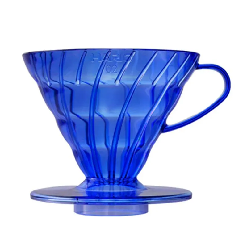 Hario VD-02-TCB-A Juicee V60 02 Dripper, Mavi