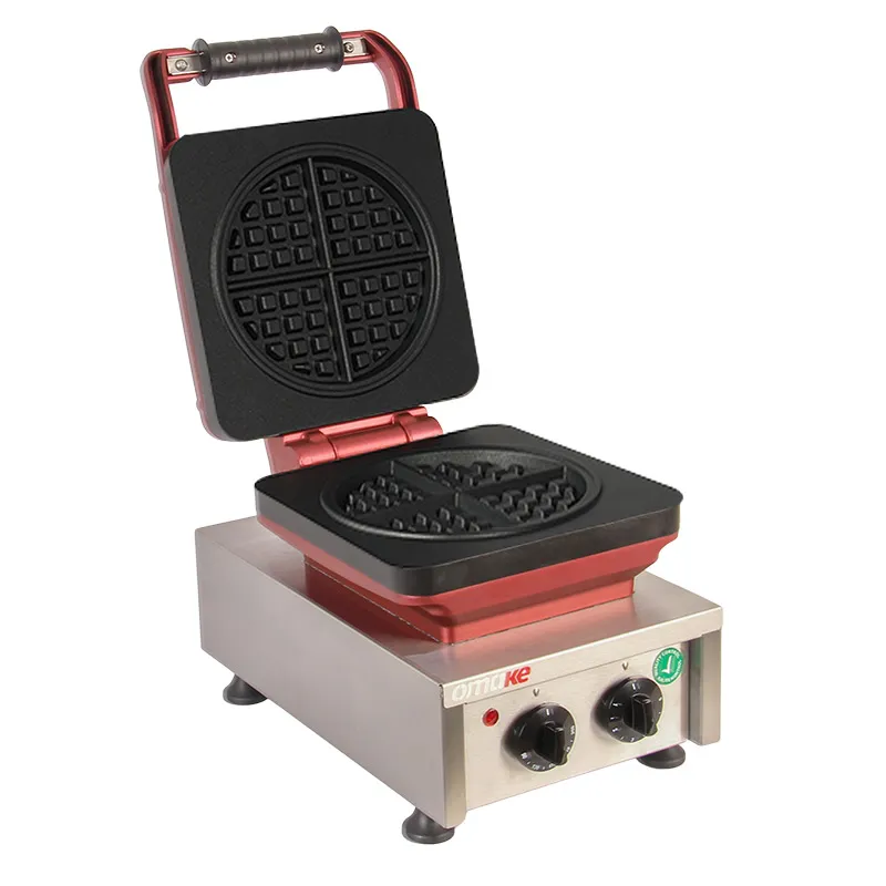 Omake WFL21.E12 Z5F Zamanlayıcılı Americano Tekli Waffle Makinesi, Elektrikli