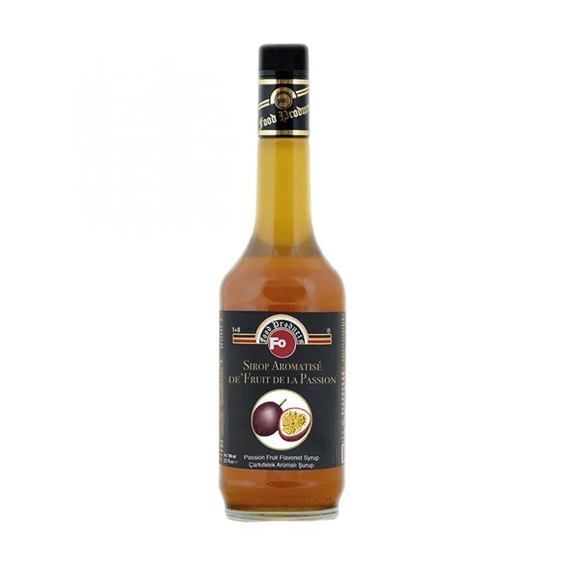 Fo Passion Fruit Çarkıfelek Aromalı Kokteyl Şurubu, 700 ml