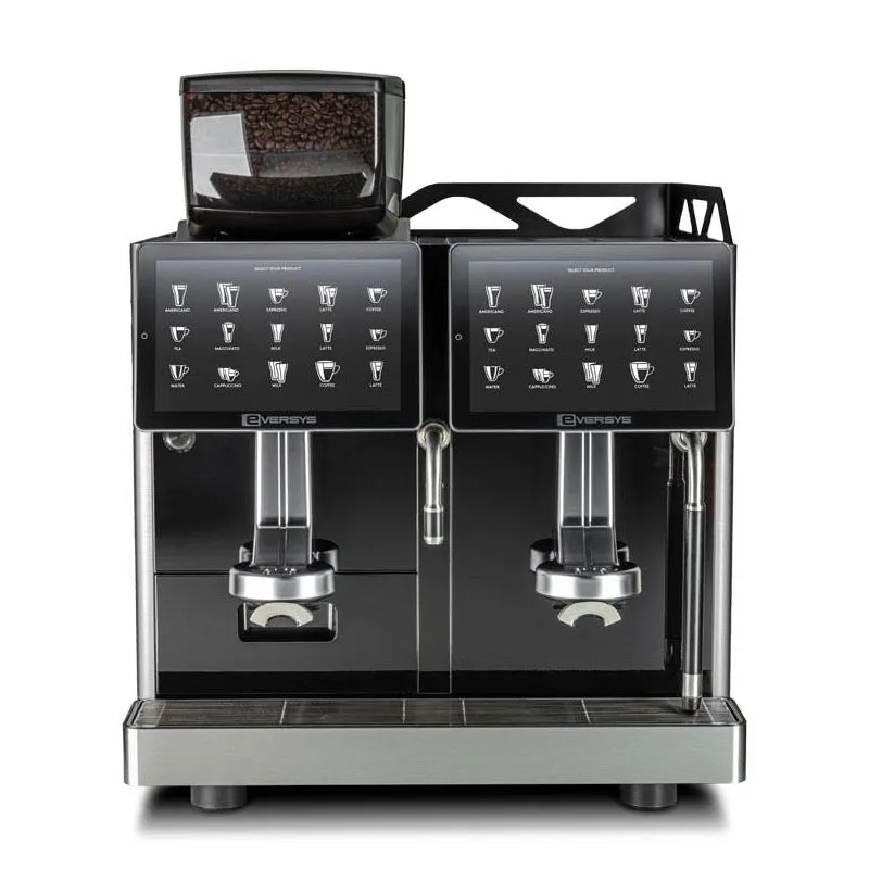 Eversys Enigma Classic E4MS Süper Otomatik Espresso Makinesi, 2 Gruplu, Otomatik Süt Sistemli, Earth