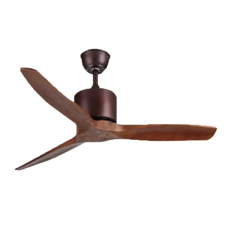 Kaşkar - Taflan F52238 Tavan Vantilatörü, Uzaktan Kumandalı, 132 cm, Kahverengi