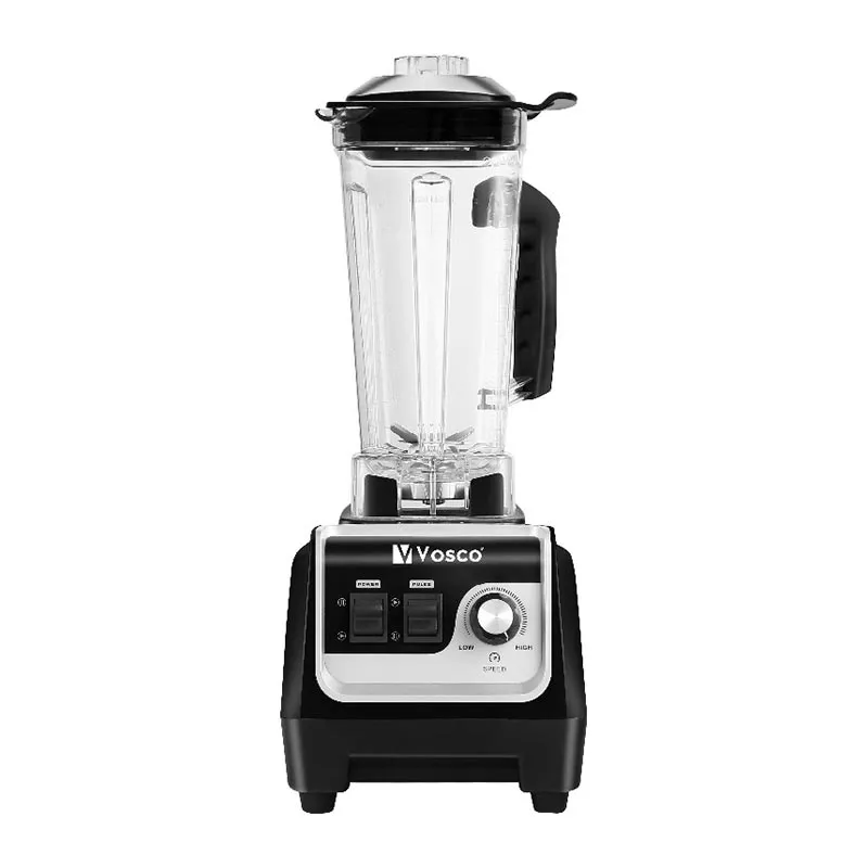 Vosco VHS-206 Manuel Buz Kırıcı Bar Blender, 2 L, 2000 W, Siyah
