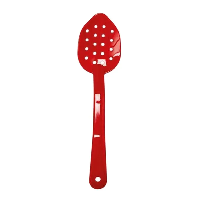 Zicco PDF-322 Delikli Polikarbon Servis Kaşığı, 31 cm, Kırmızı
