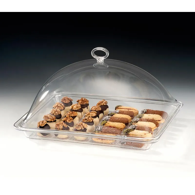 Zicco ZCP-711 Polikarbon Tepsili Muhafaza Kabı, GN 1/2, 28x34x17 cm