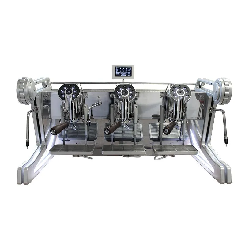 XLVI STH9-3GR Espresso Kahve Makinesi, 3 Gruplu, Inox