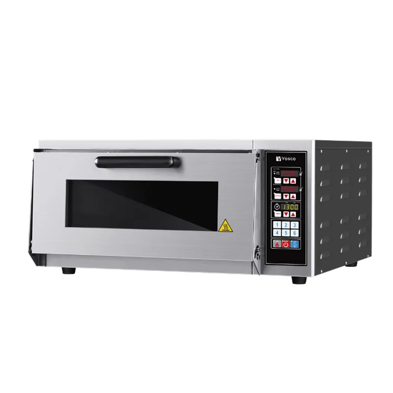 Vosco VCP-03 25 cm 4 Pizza Kapasiteli Taş Pizza Fırını, Elektrikli