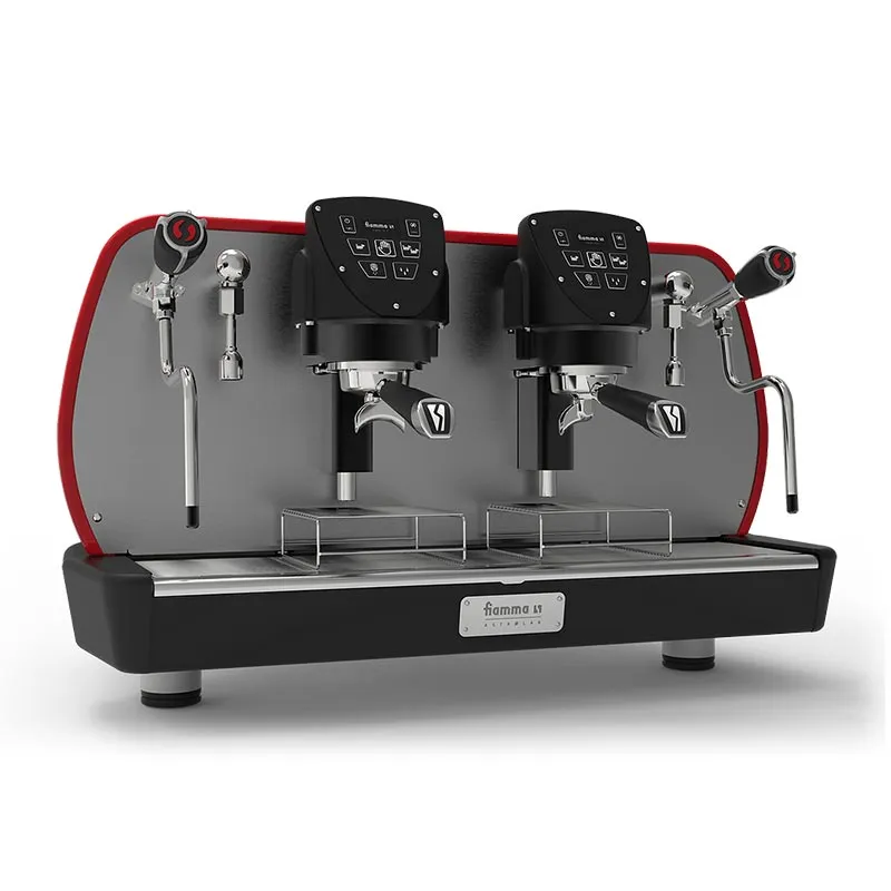 Fiamma Astrolab Multiboiler Tall Cup Espresso Kahve Makinesi, 2 Gruplu, Siyah