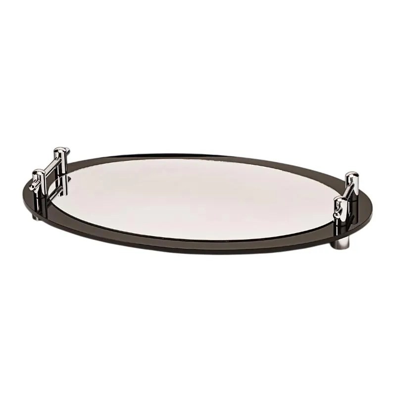 Zicco ZCP-588 Aynalı Oval Teşhir Standı, 60x40 cm
