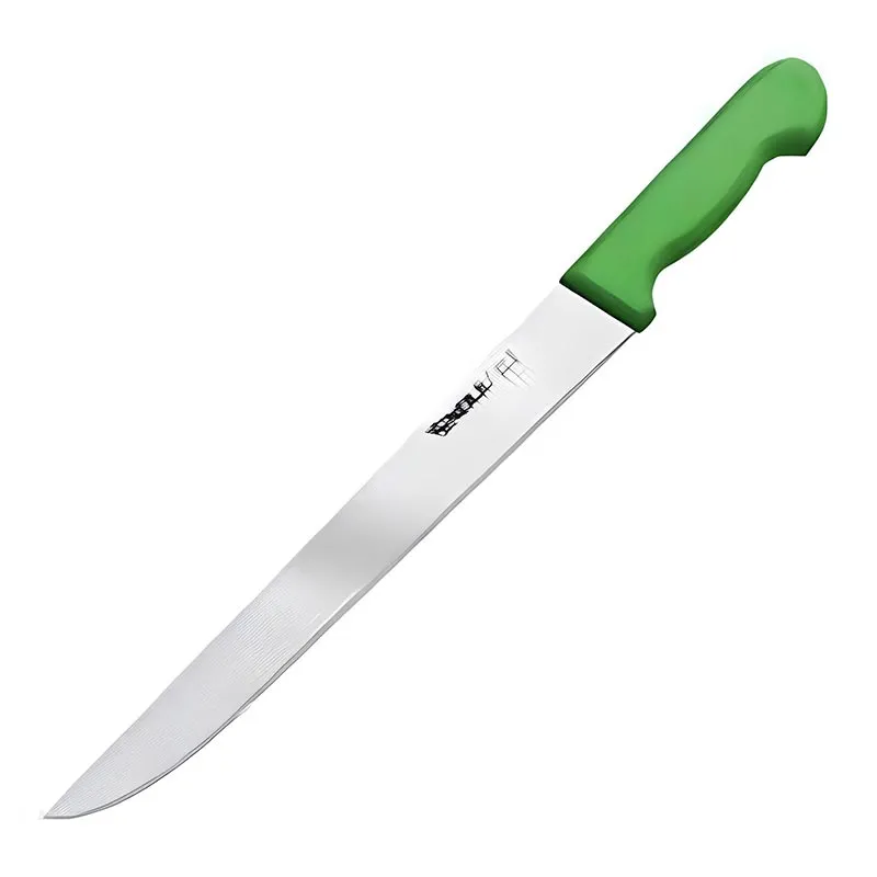 Sinerji Silver Plastik Saplı Et Açma Bıçağı, 35 cm, Yeşil