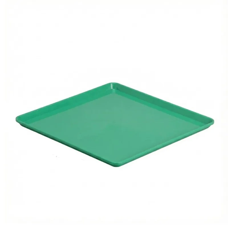 Zicco K-2060 Melamin Teşhir Tepsisi, 29x29 cm, Yeşil