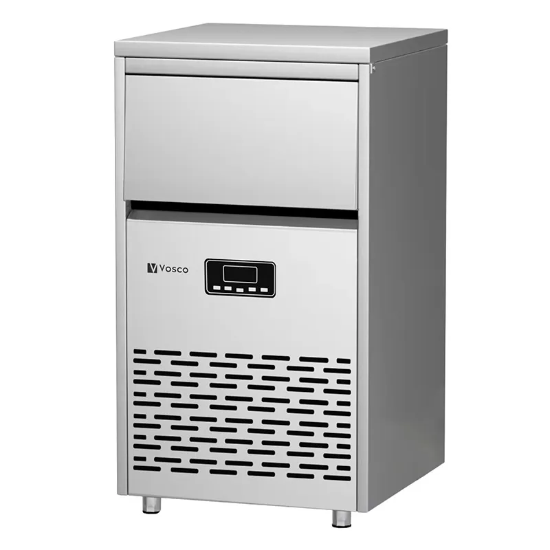 Vosco VSC-65/S Hazneli Küp Buz Makinesi, 65 kg/gün Kapasiteli