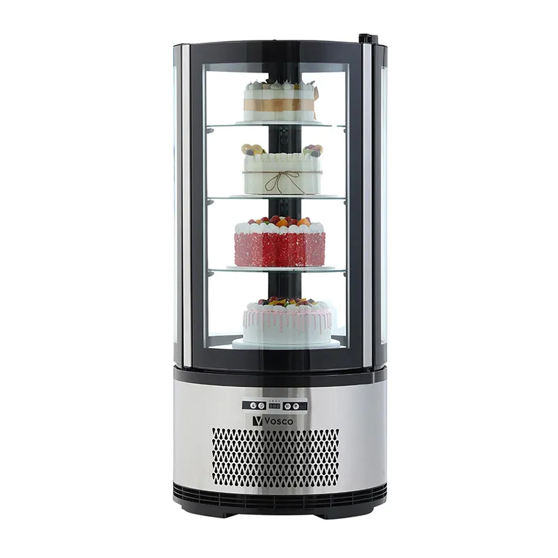 Vosco VFT-100R Dikey Pasta Teşhir Dolabı, 100 L