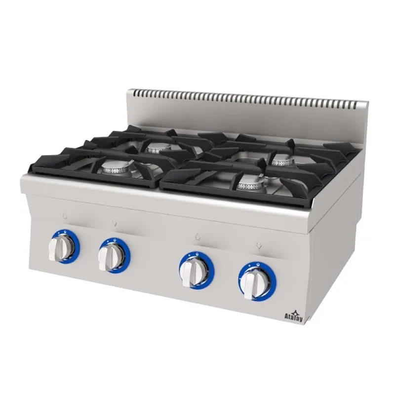 Atalay E-AGO-860 600 Seri Set Üstü 4 Gözlü Ocak, Gazlı