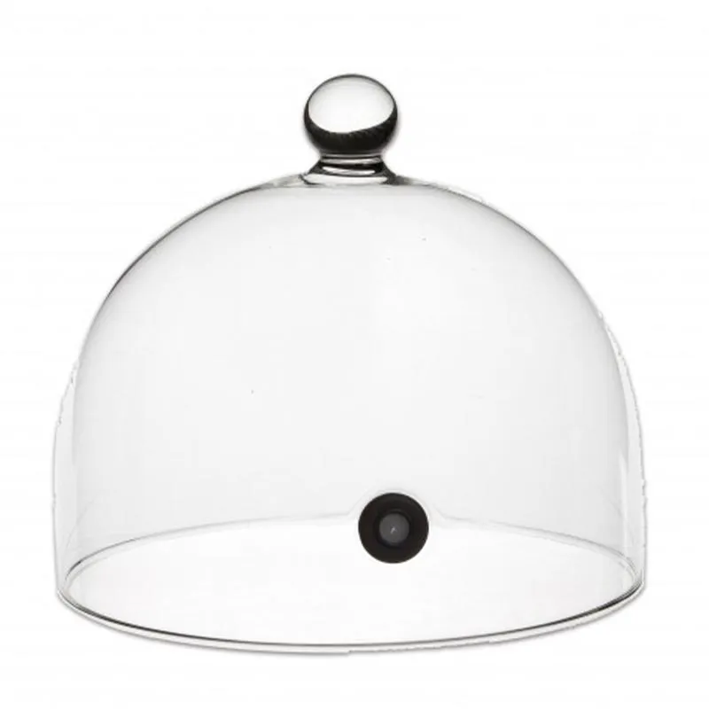 100% Chef Aladin Cover Valfli Cam Fanus, 18 cm