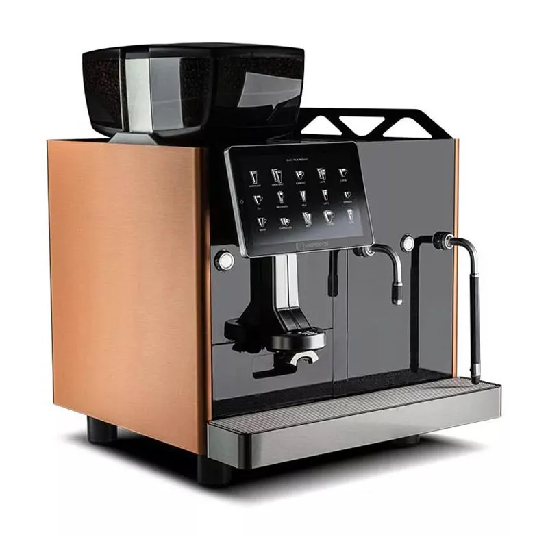 Eversys Enigma Classic E2MS Süper Otomatik Espresso Makinesi, Otomatik Süt Sistemli, Earth
