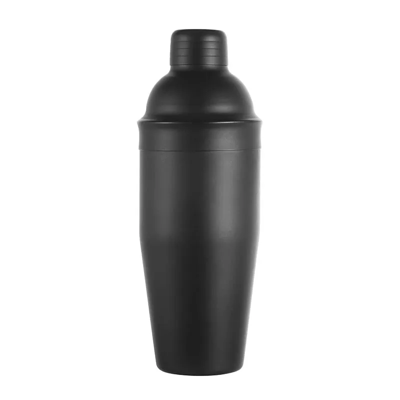 Biradlı BRD-500 Çelik Kokteyl Shaker, Siyah, 500 cl