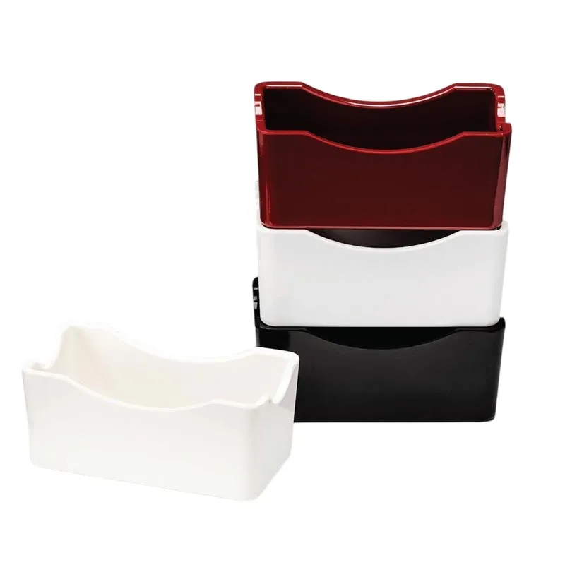Zicco K-2050 Melamin Poşet Şekerlik, 6.5x12x5 cm, Kırmızı