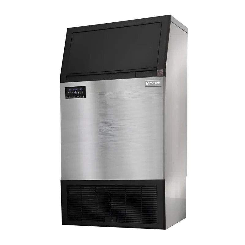 Vosco VSC-120C Hazneli Tezgahaltı Küp Buz Makinesi, 120 kg/gün Kapasiteli