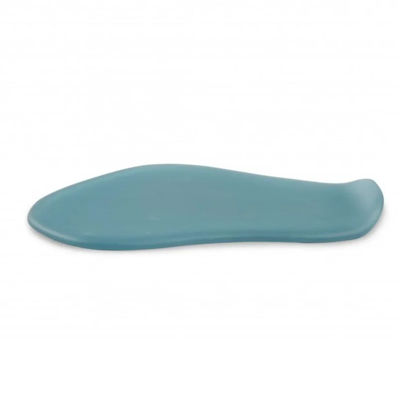 100% Chef Cadaques Cam Tabak, 14 cm, 2 Adet, Mavi
