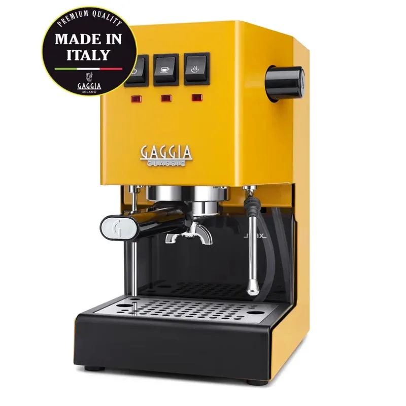 Gaggia RI9481/18 New Classic E24 Metal Espresso Makinesi, Sarı