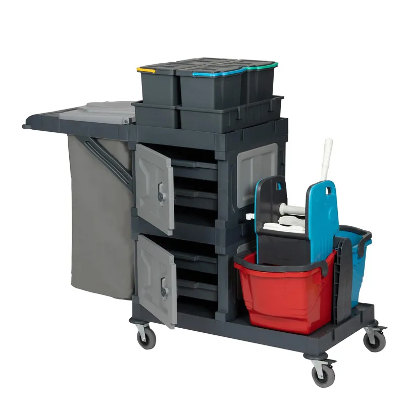 UTP Professional AC2122 Alfacart Temizlik Arabası, 152x76x123 cm