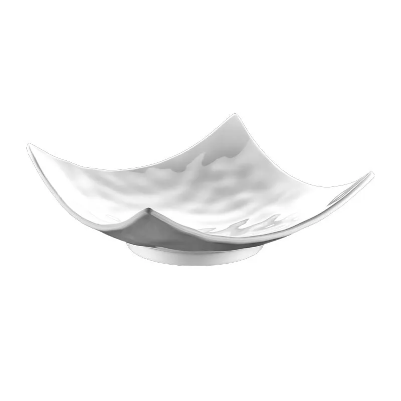 Biradlı BRD-711 Melamin Köşeli Sunum Kasesi, 29x29x5.5 cm