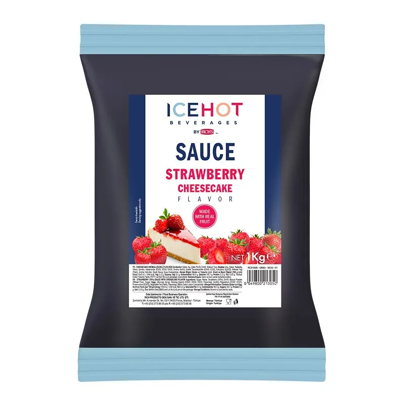Icehot Strawberry ve Cheesecake Sos, 1 kg