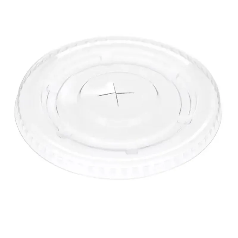 Rubikap Tek Kullanımlık Düz Pet Kapak, 95 mm