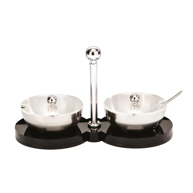 Zicco ZKC-08 Akrilik Standlı Baharatlık, 2'li, Akrilik Standı
