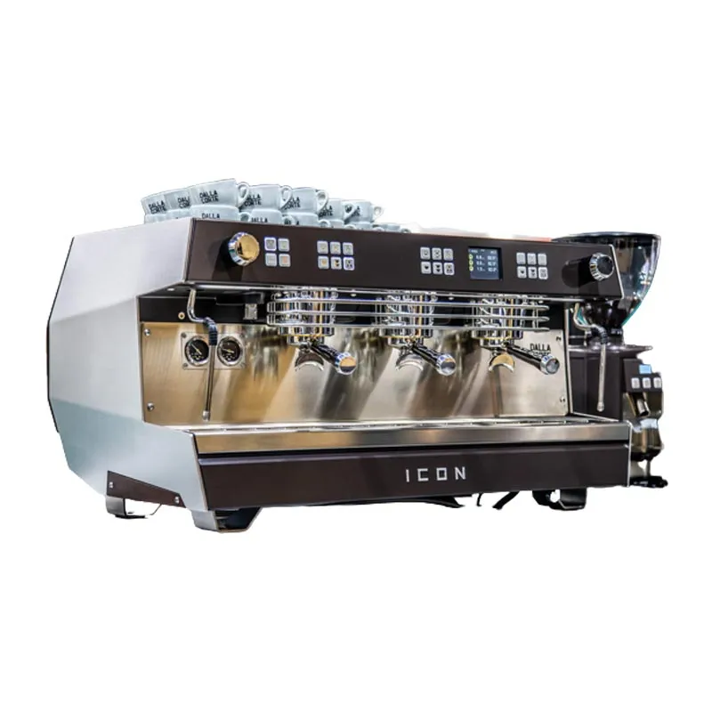 Dalla Corte Icon Espresso Kahve Makinesi, 3 Gruplu, Çelik Kasa