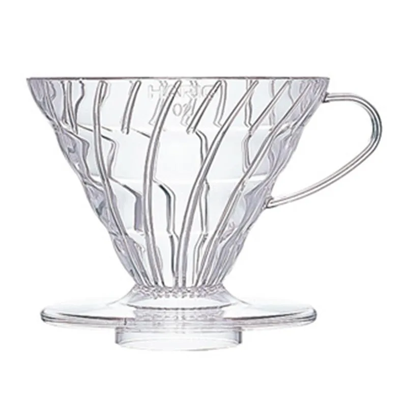Hario VD-02T V60 02 Plastik Dripper, Şeffaf
