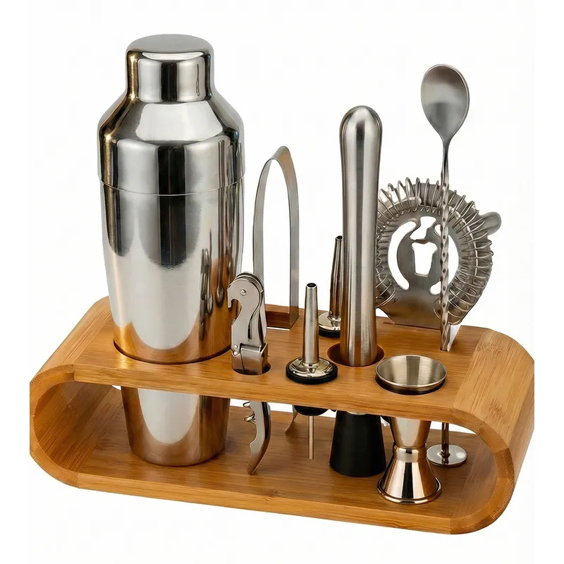 Vosco VSC-10F 10 Parça French Kokteyl Shaker Seti, 750 ml
