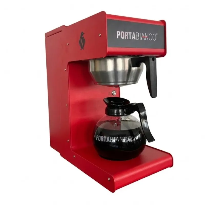 Portabianco RFKK1P Filtre Kahve Makinesi, Kırmızı