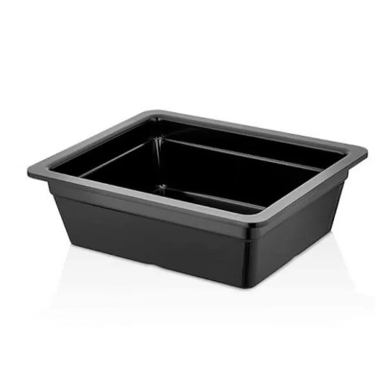 Külsan Thermoset GN 1/2-100 mm Gastronorm Küvet, 5.1 L, Siyah