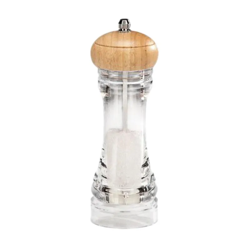 Zicco P-22807 Akrilik Tuz ve Karabiber Değirmeni, 19 cm