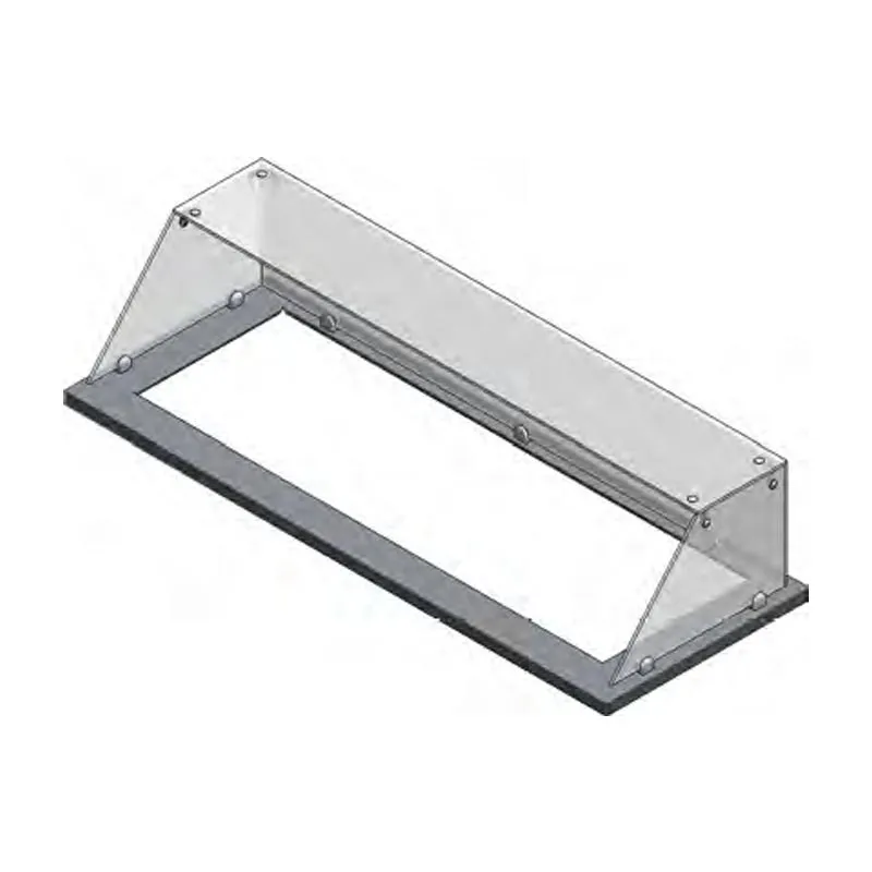 Öztiryakiler Tezgah Tip Buzdolabı Vitrini, 1500x300x450 mm